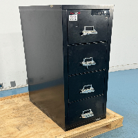 Fire King 4 Drawer Filing Cabinet image 1